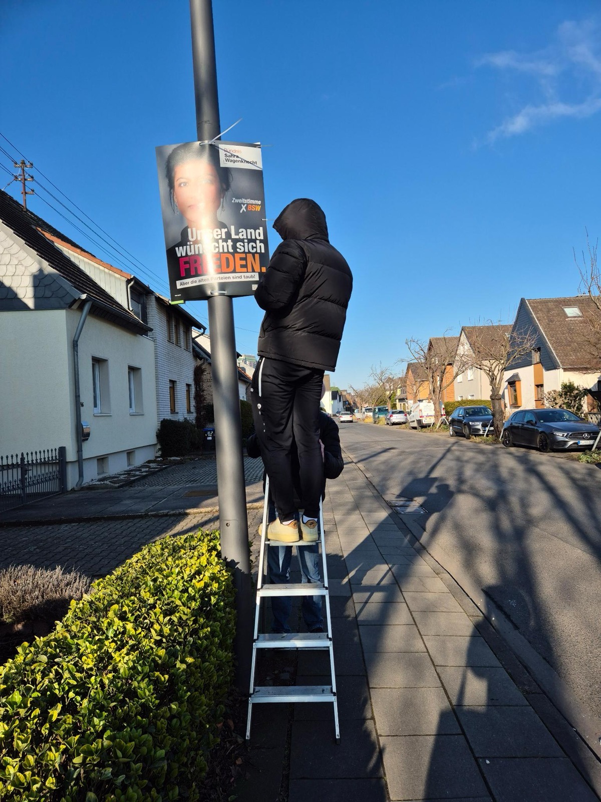 Bitte um Wahlkampfhilfe!