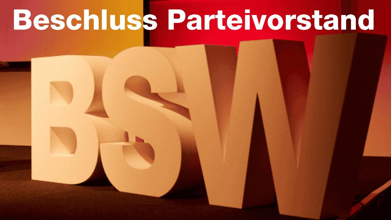 Beschluss des BSW-Bundesvorstands | Verbot der Nutzung von US-Militärbasen in Deutschland für Militäroperationen gegen den Iran – für Souveränität, Völkerrecht und eine friedliche Außenpolitik