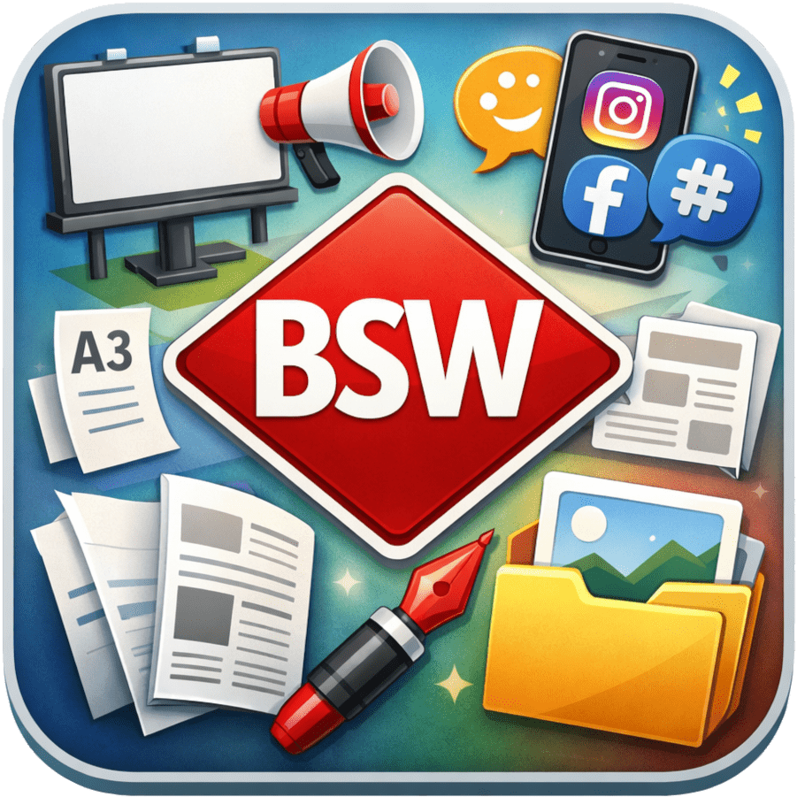 Neues Tool für das BSW NRW: Der BSW Print-Designer