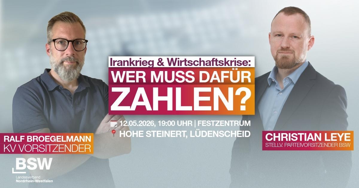 Irankrieg & Wirtschaftskrise: Wer muss zahlen?