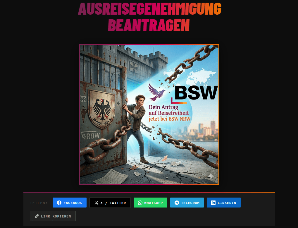 Ausreisegenehmigung