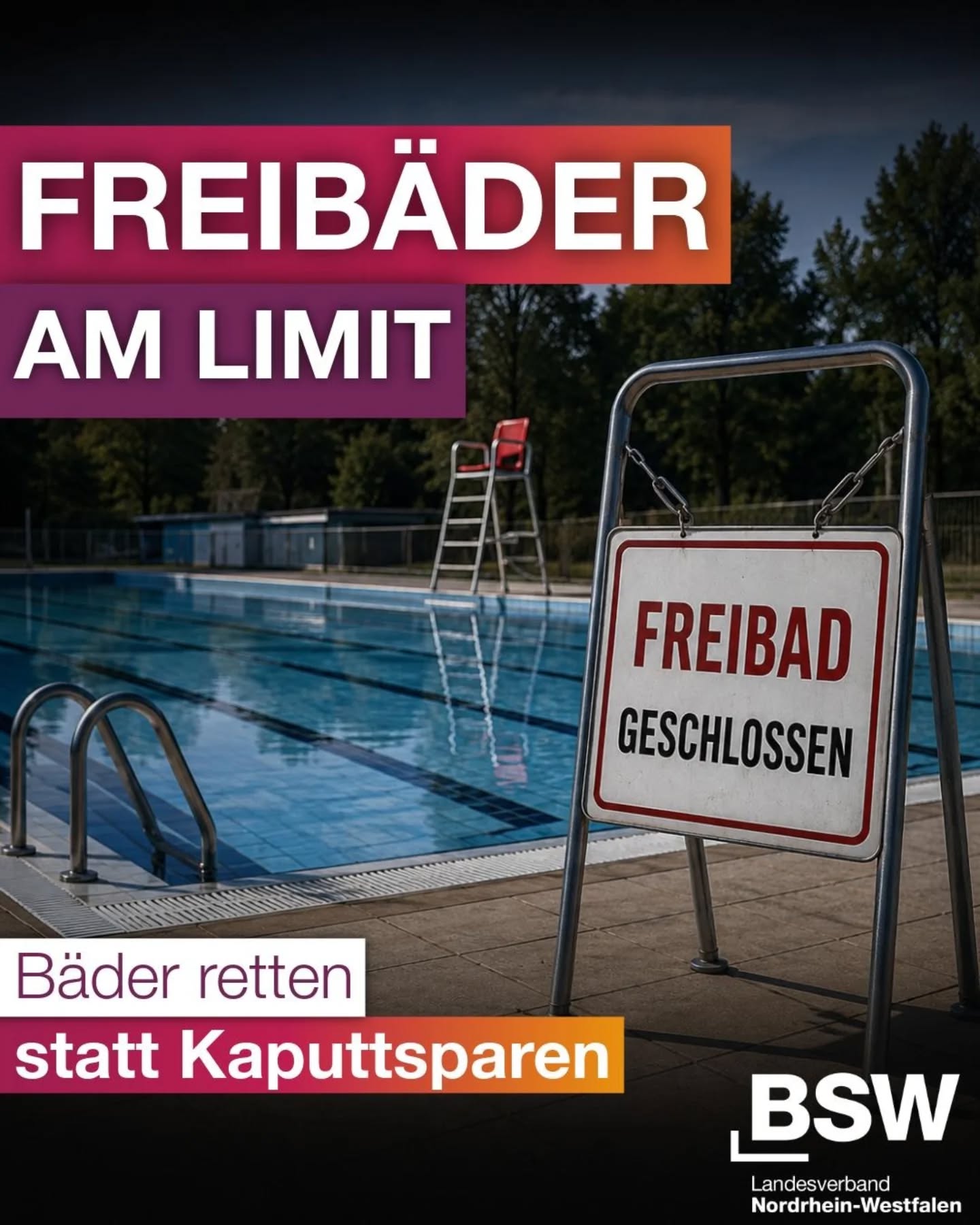 Freibäder am Limit
