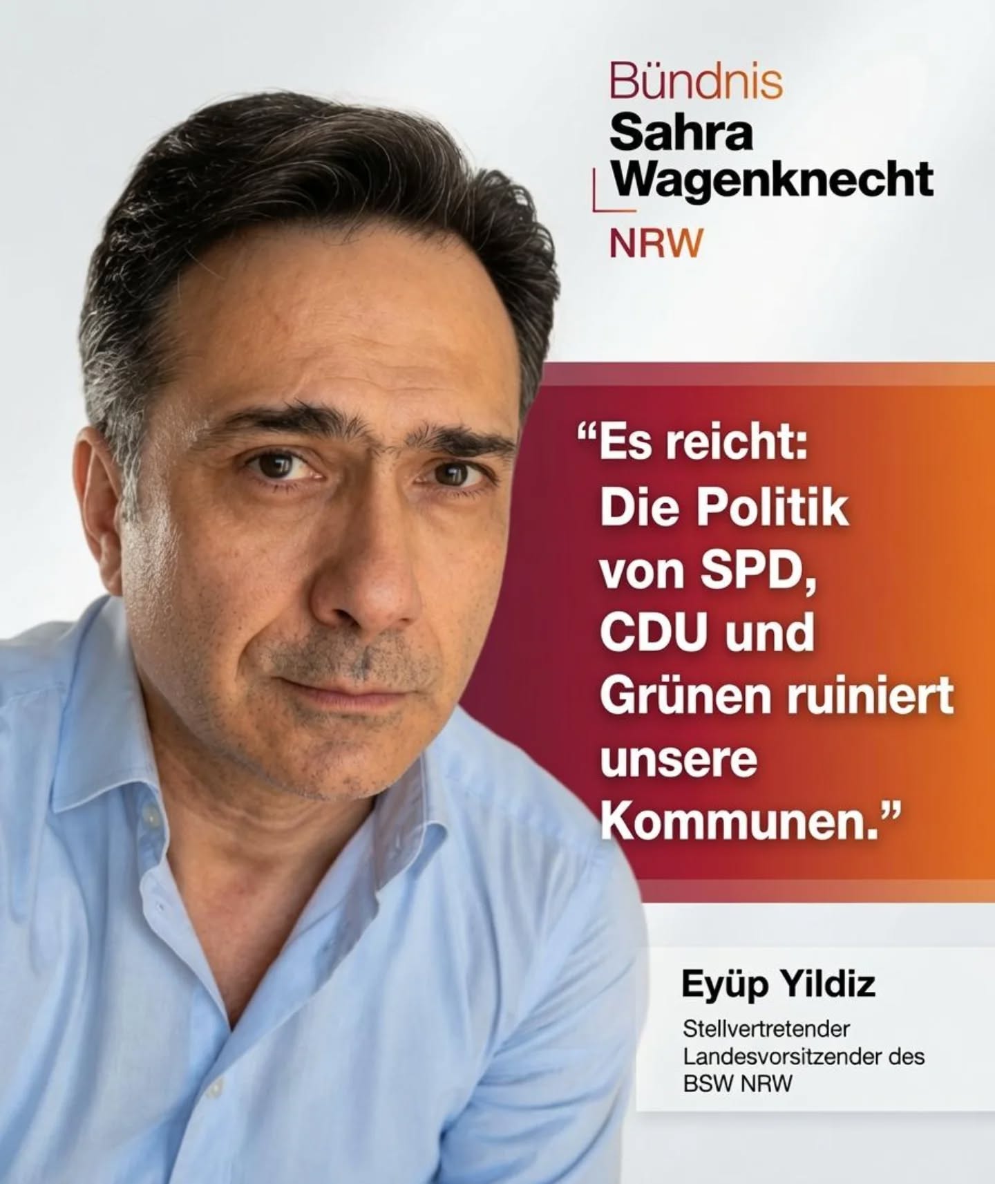 Die Politik von SPD, CDU und Grünen ruiniert unsere Kommunen